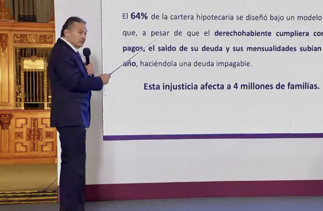 CONGELA INFONAVIT DOS MILLONES DE CRÈDITOS DE VIVIENDA; ERAN DEUDAS IMPAGABLES E INJUSTAS